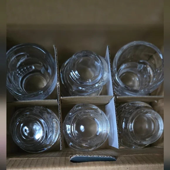 Skull shot glass Real Living 6 glass set NEW in box gift set - Picture 5 of 5